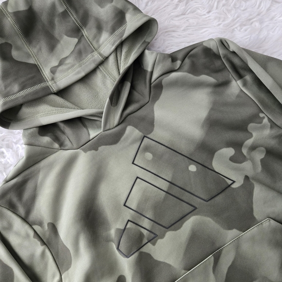 Adidas Boy's Camo Hoodie. Size Small (8). New. - Picture 2 of 8